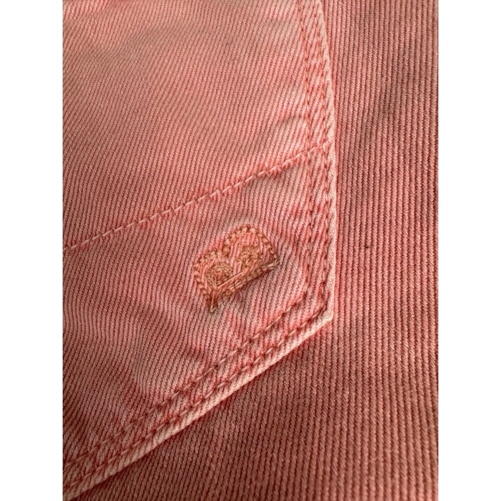 Big Star Womens Pink Capri Pants NWT Size 24 Made In USA Cotton Blend - Picture 4 of 12